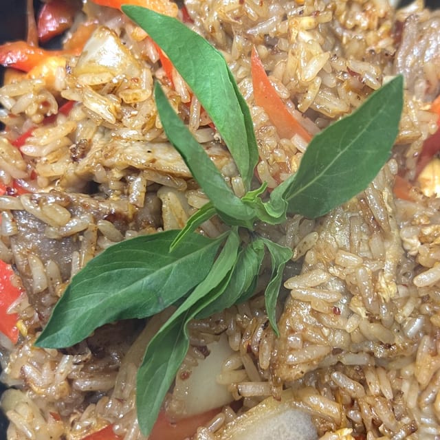 Red Fried Rice.
