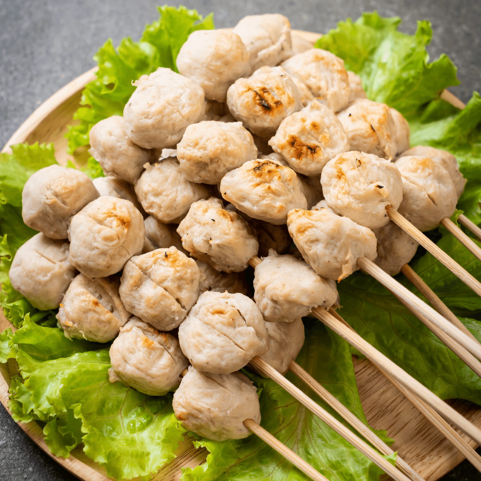 Thai Style Meatballs.