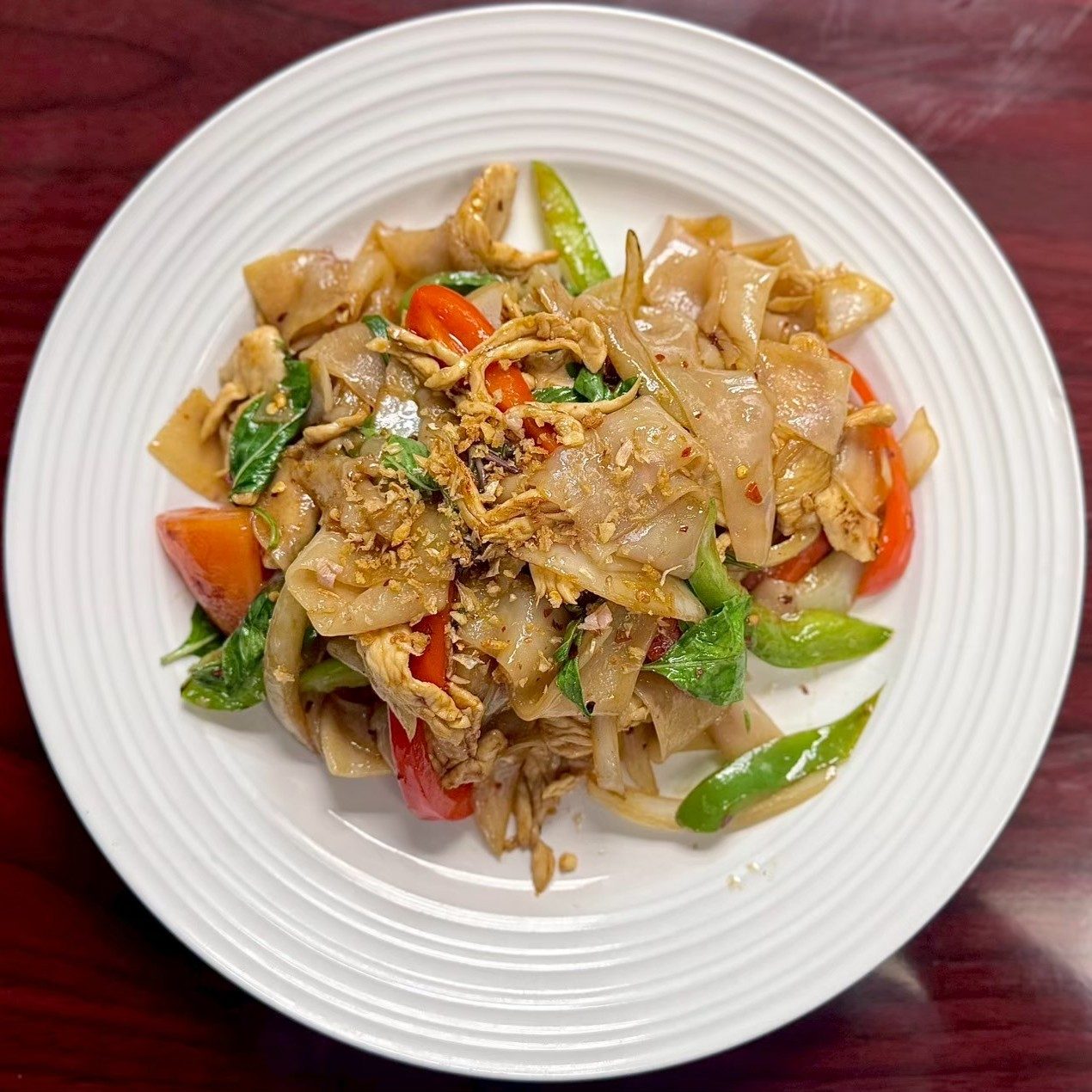 Pad Kee Mao (Drunken Noodle).