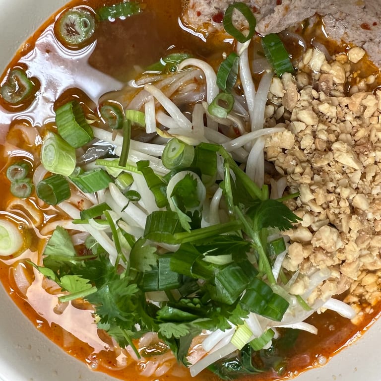 Delicious Tom Yum Noodle