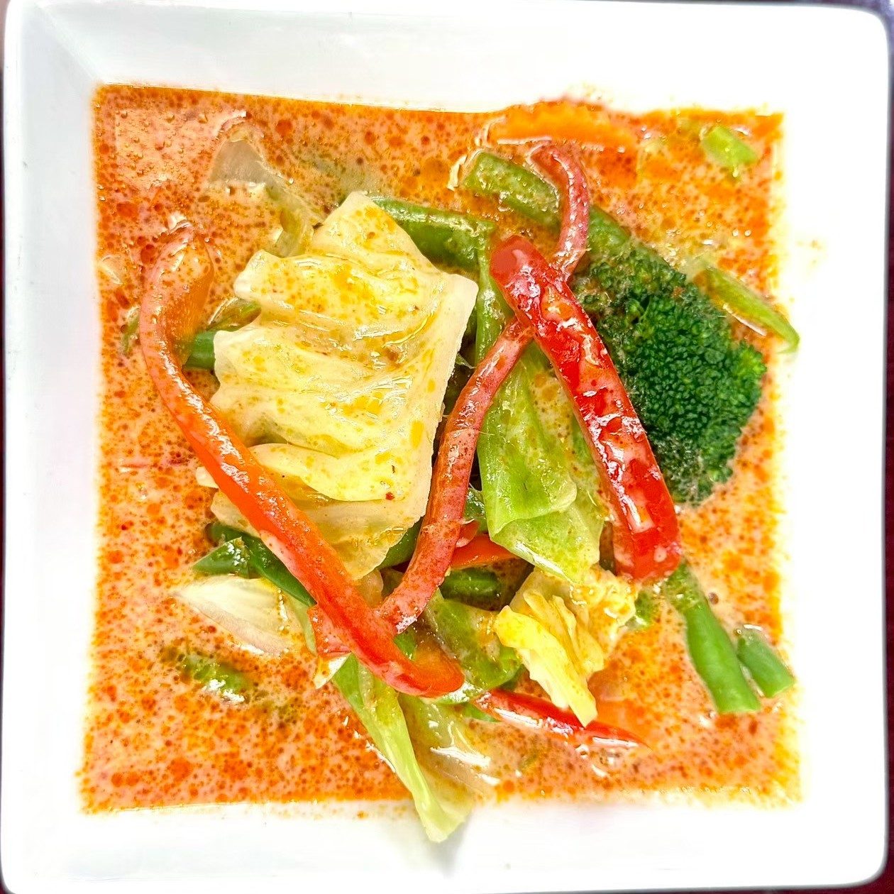 Red Curry Noodle Soup.