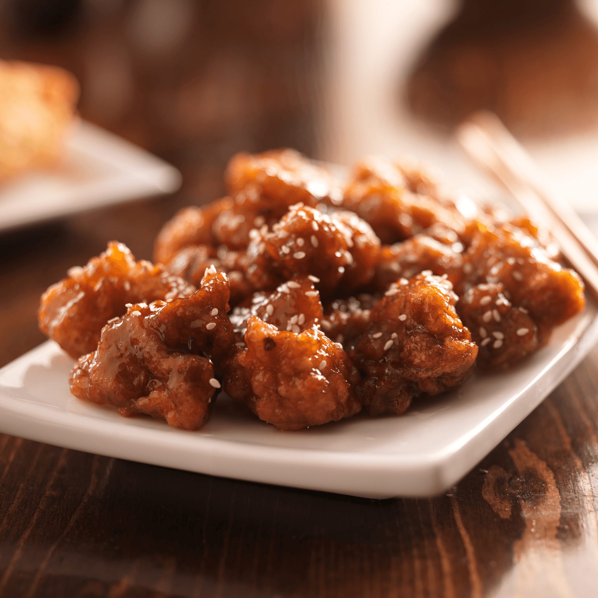 Vegan Orange Chicken.