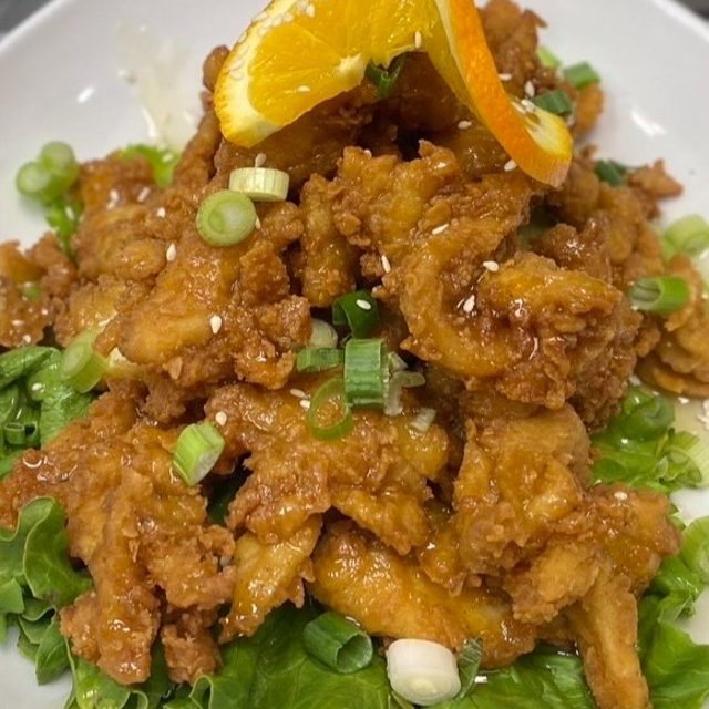 Orange Chicken.