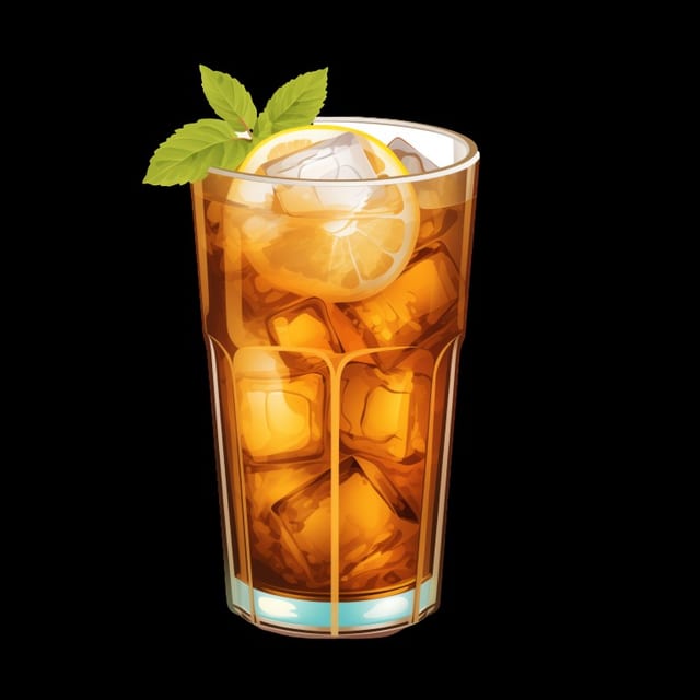 Unsweetened Iced Tea.