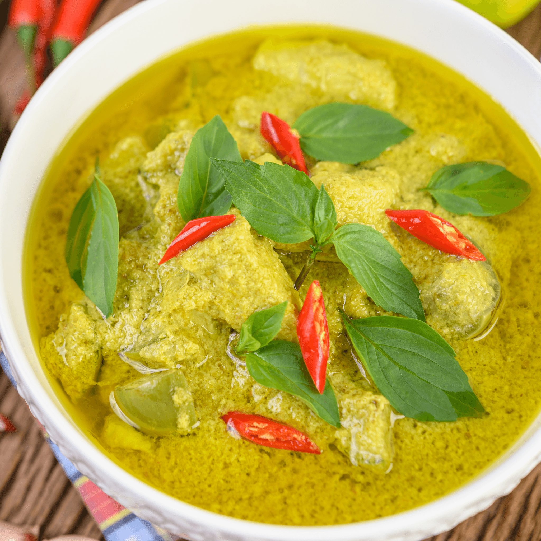 Vegan Green Curry.